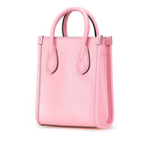 グッチ × ばなにゃ ミニハンドバッグ ショルダーバッグ 2WAY 671623 ピンク マルチカラー レザー レディース GUCCI 【中古】